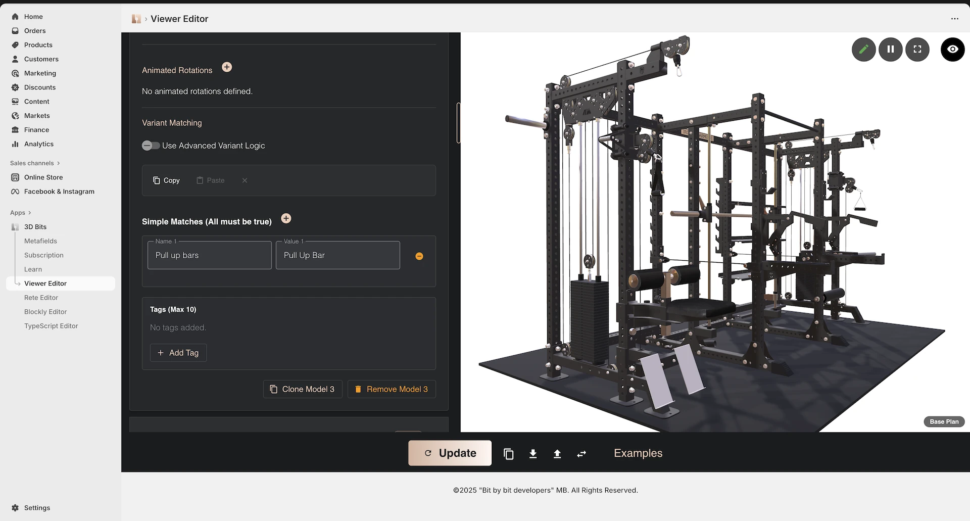 No-Code Composer For 3D Product Configurators