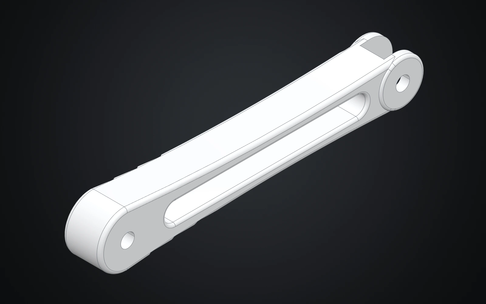 Model a desk robot arm, after step 57