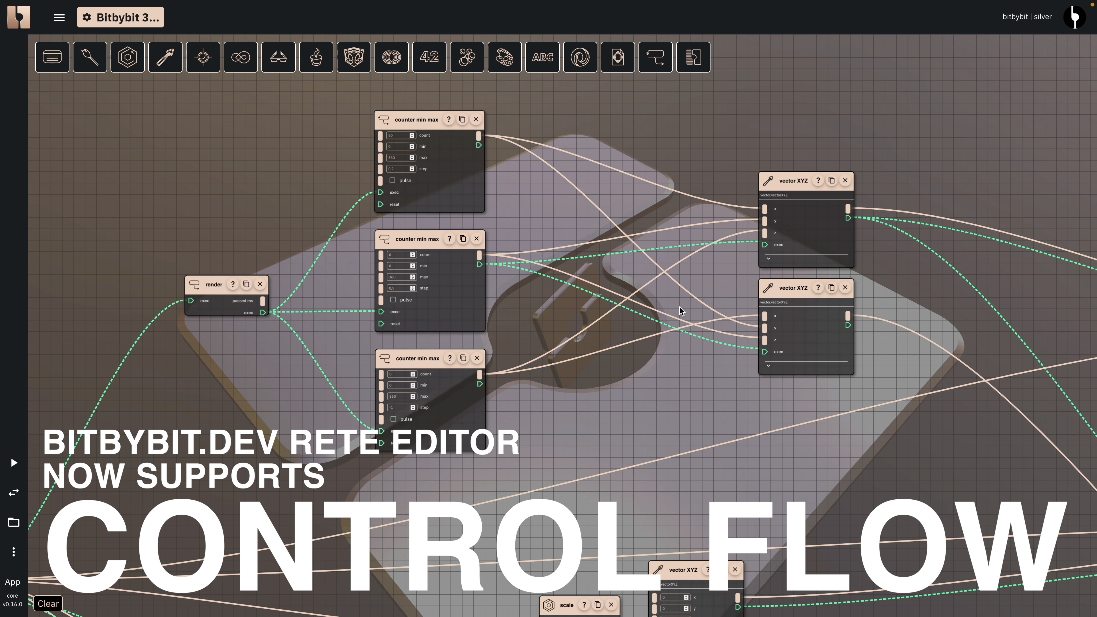Control Flow In Rete Editor