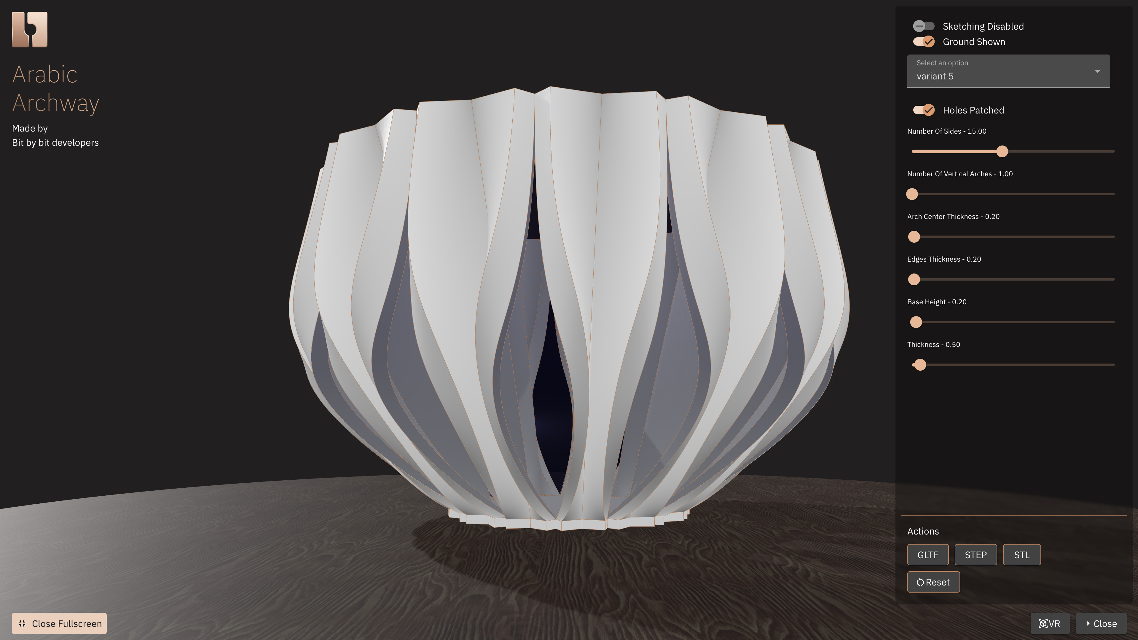 Arabic Archway Var4