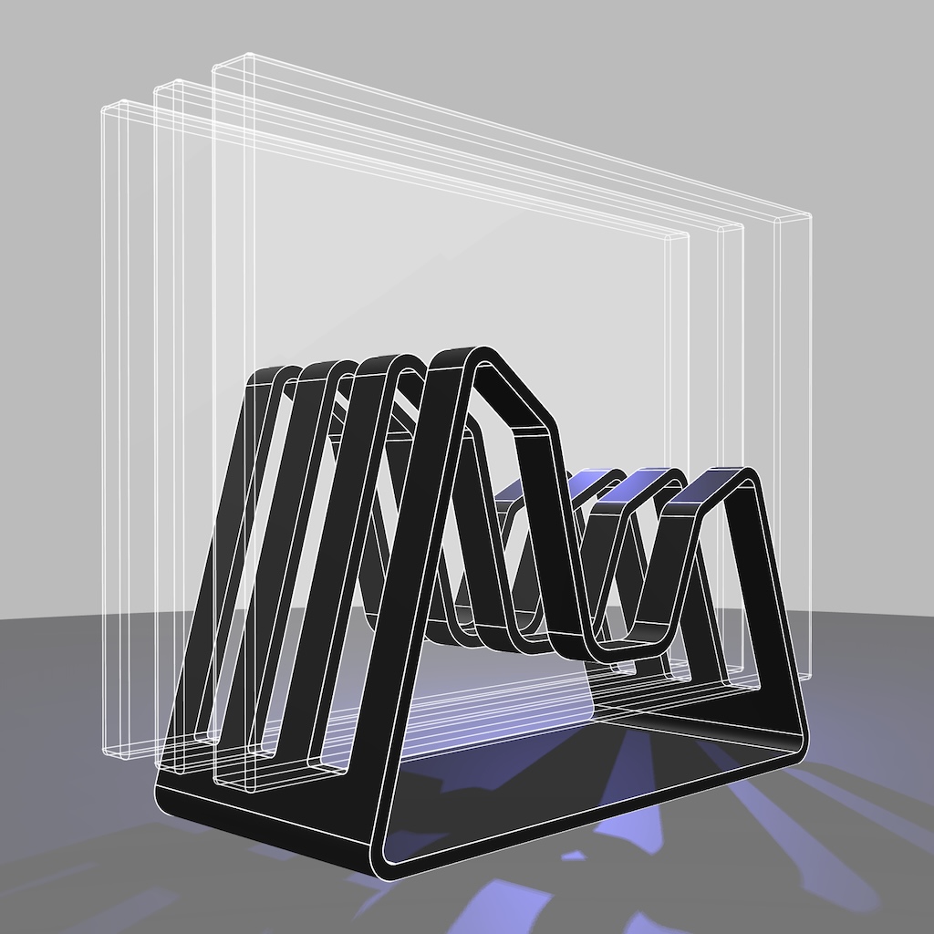 Multi Slot Laptop Holder