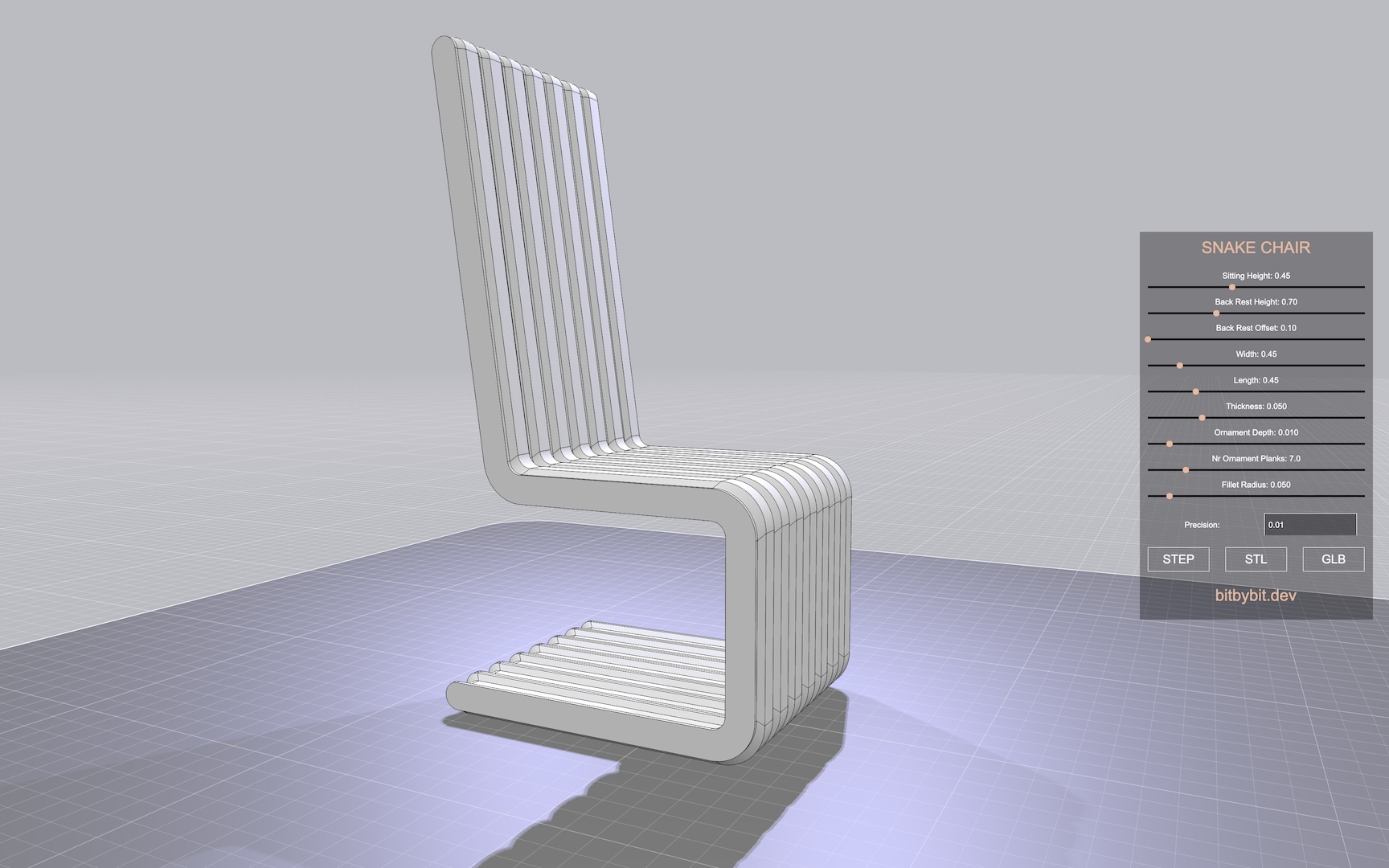 Snake Chair Var0