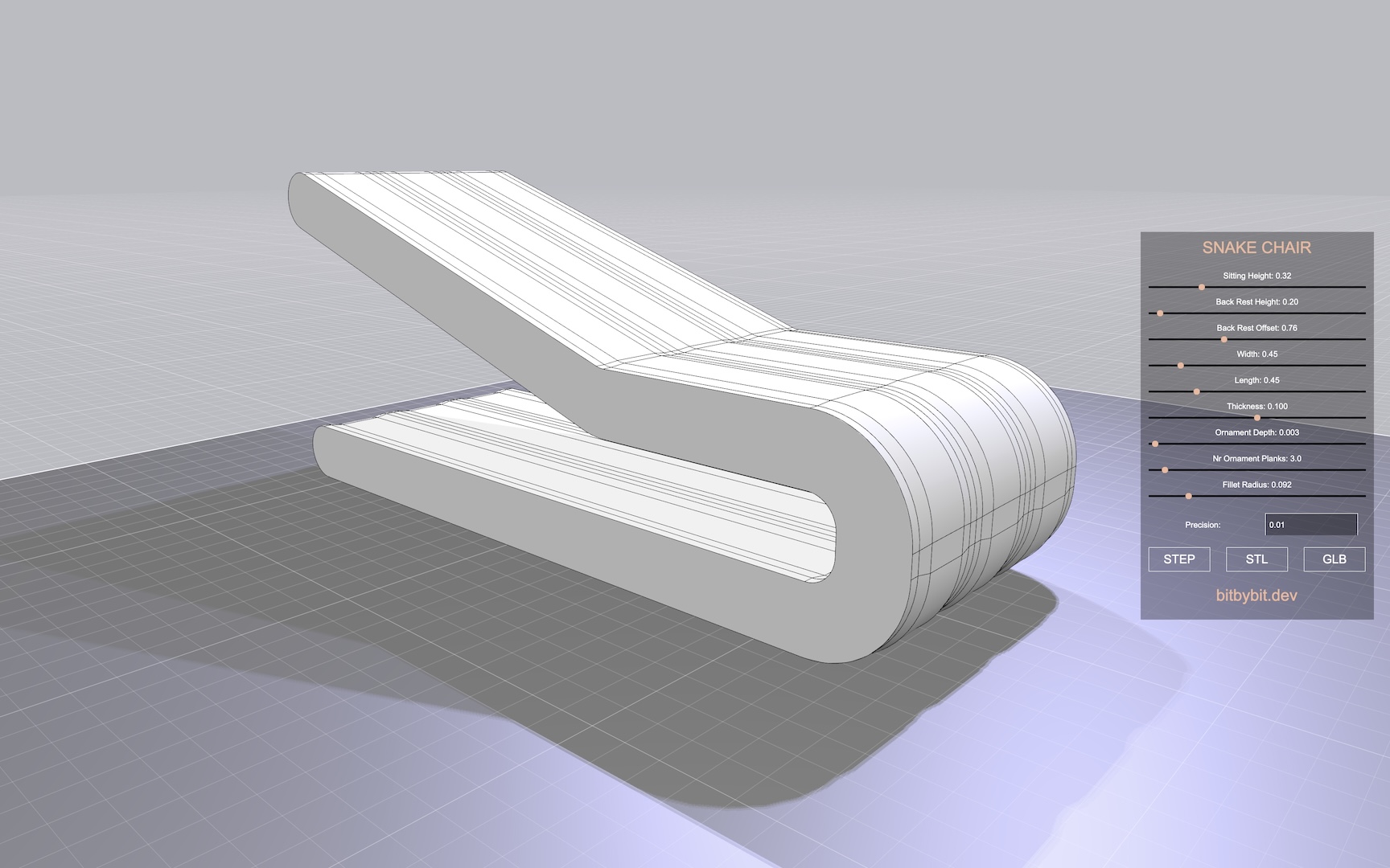 Snake Chair Var2