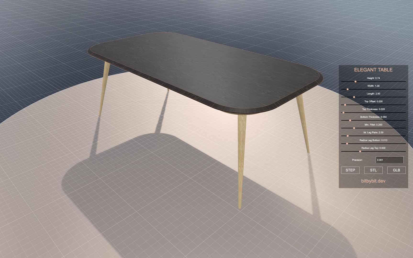 Elegant Table Var0