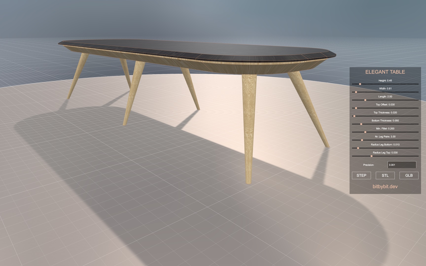 Elegant Table Var1