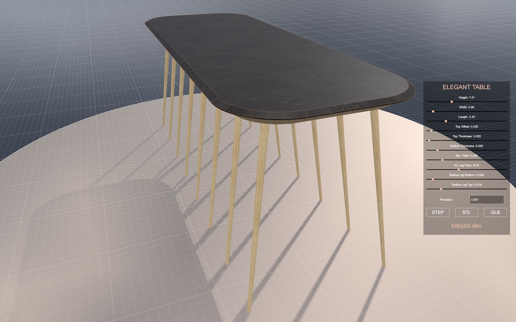 Elegant Table Var3