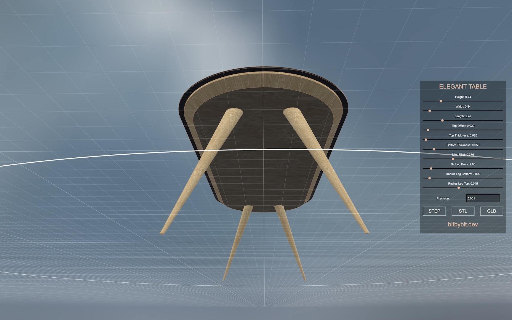 Elegant Table Var4