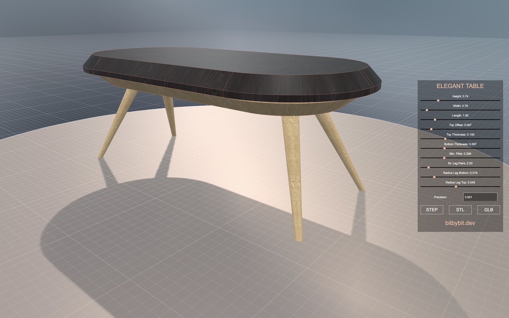 Elegant Table Var6