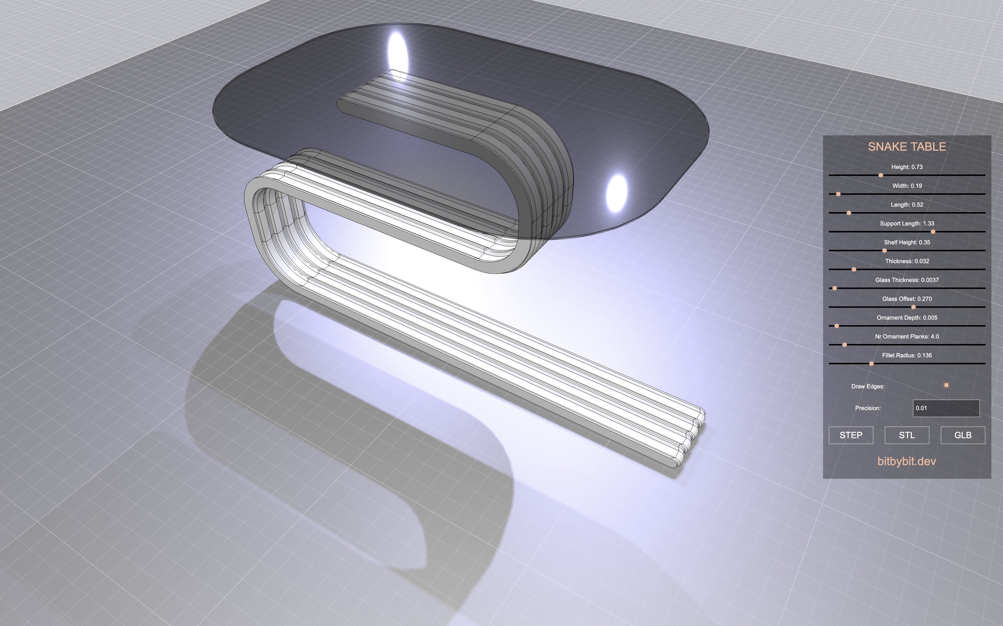 Snake Table Cover