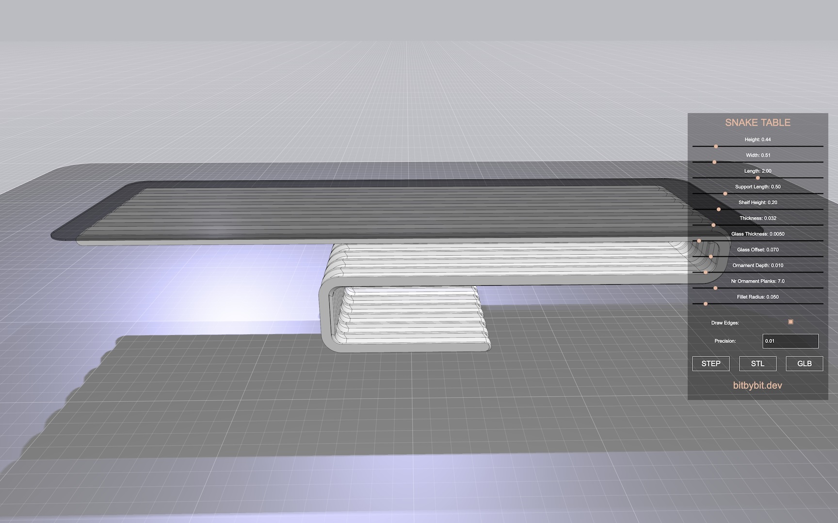Snake Table Var1