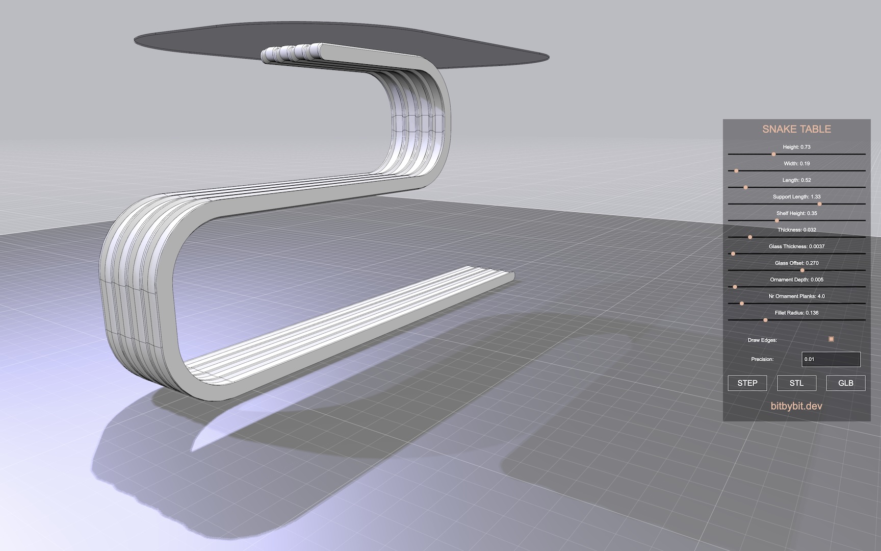 Snake Table Var12