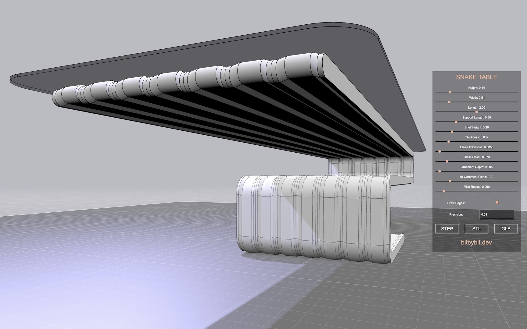 Snake Table Var2