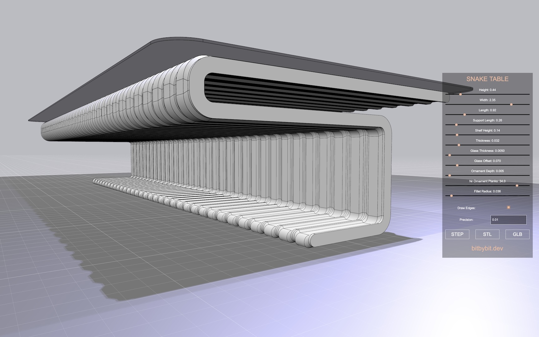 Snake Table Var6