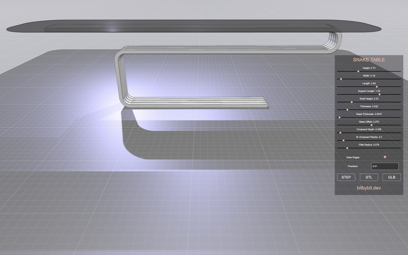 Snake Table Var9