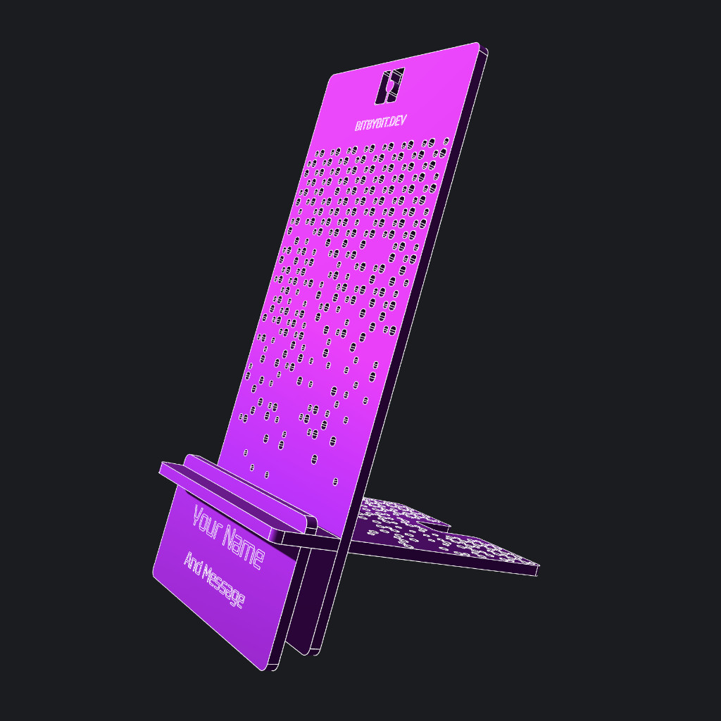 Droplets Phone Holder