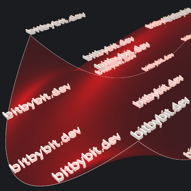 3D Text Example Rete picture 3D Text Example Rete picture