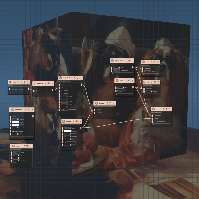 Rete Texture Cloud Asset Example picture
