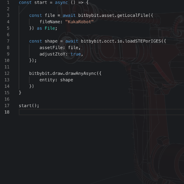 Local Asset STEP Import picture