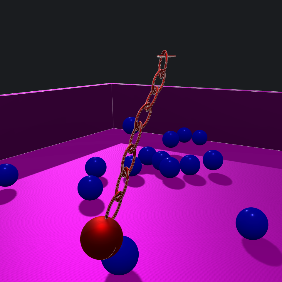 3D Physics Chain Demo picture