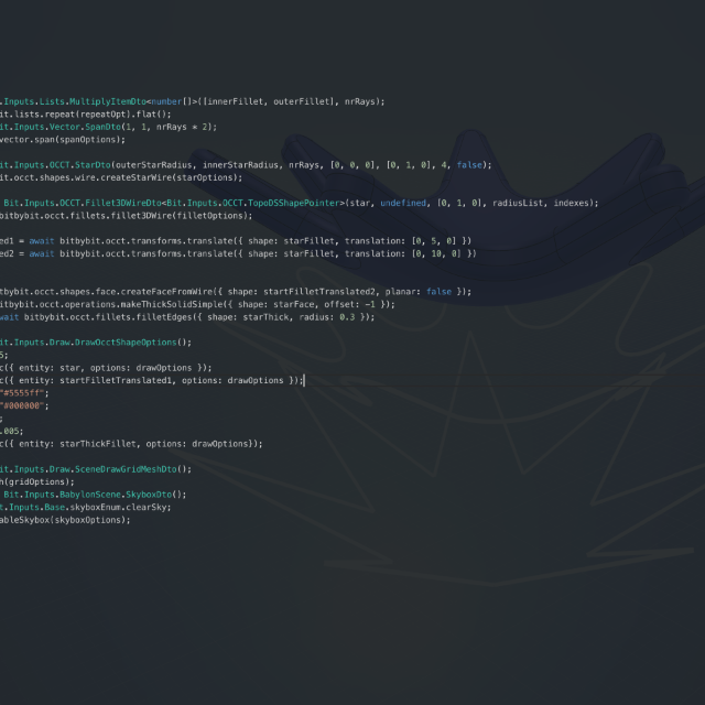 Fillet 3D Wire TypeScript picture