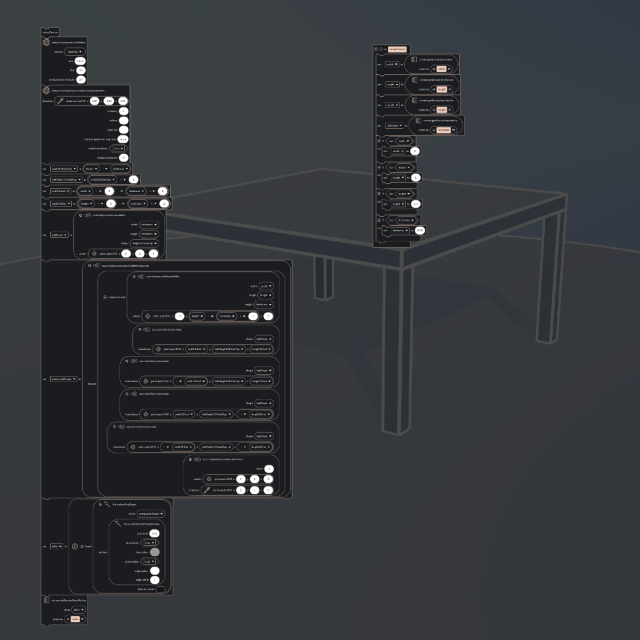 Table 3D Configurator Blockly picture