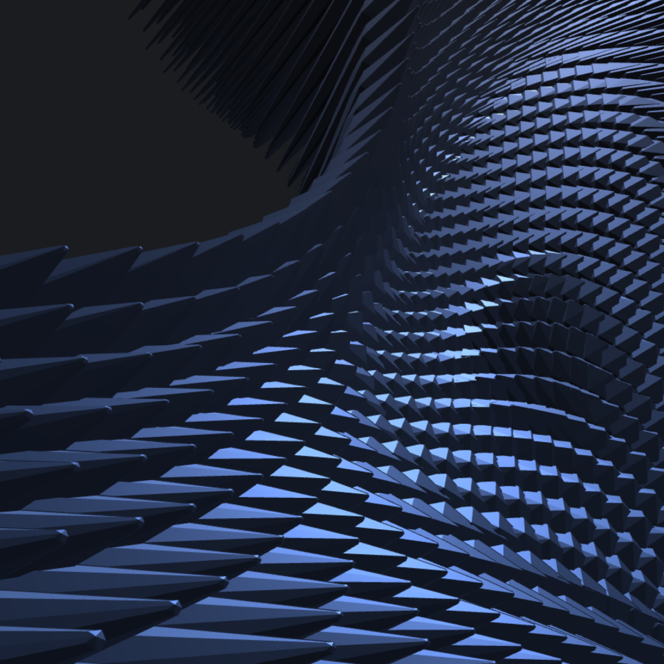Carbon inspired structure picture